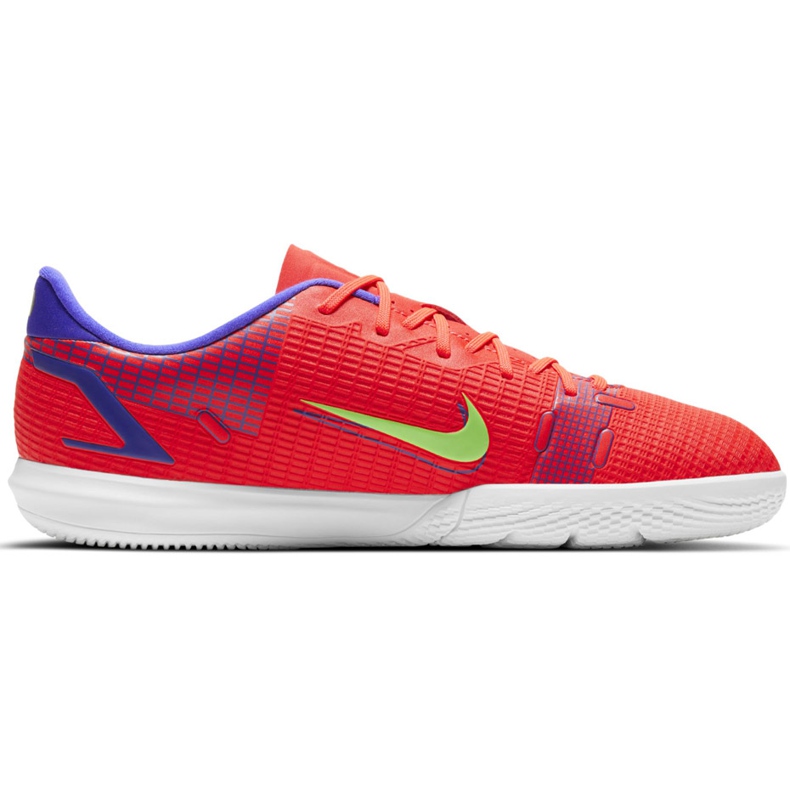 Chuteira Nike Mercurial Vapor 14 Academy Ic Junior CV0815 600 vermelho vermelho