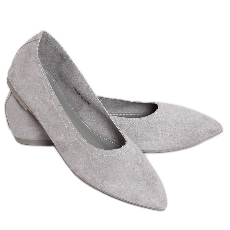 Bailarinas femininas cinzas NK19P Gray