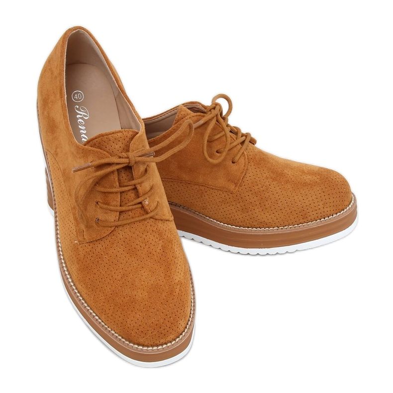 Mocassins femininos camelo 8988-45 Camel castanho