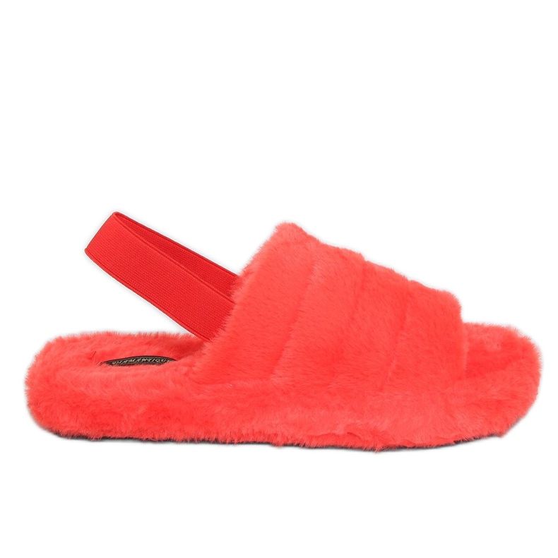 Chinelos femininos Orange X8130 Orange com elástico laranja Chinelos femininos Orange X8130 Orange com elástico laranja