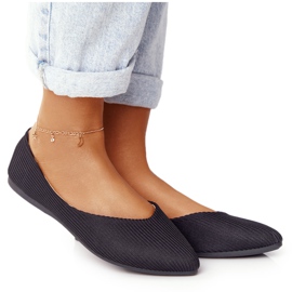 Delicate Ballerina In Spitz Vinceza 2187 Black preto