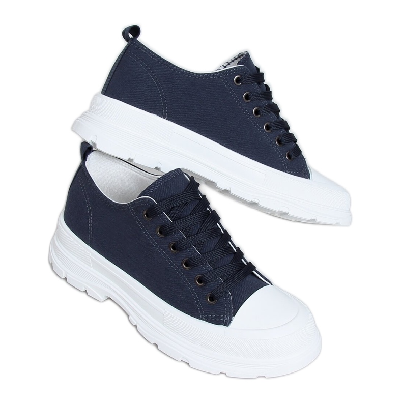 Tênis feminino azul marinho LA122 Navy