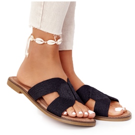 Chinelos Elegantes Femininos S.Barski Preto