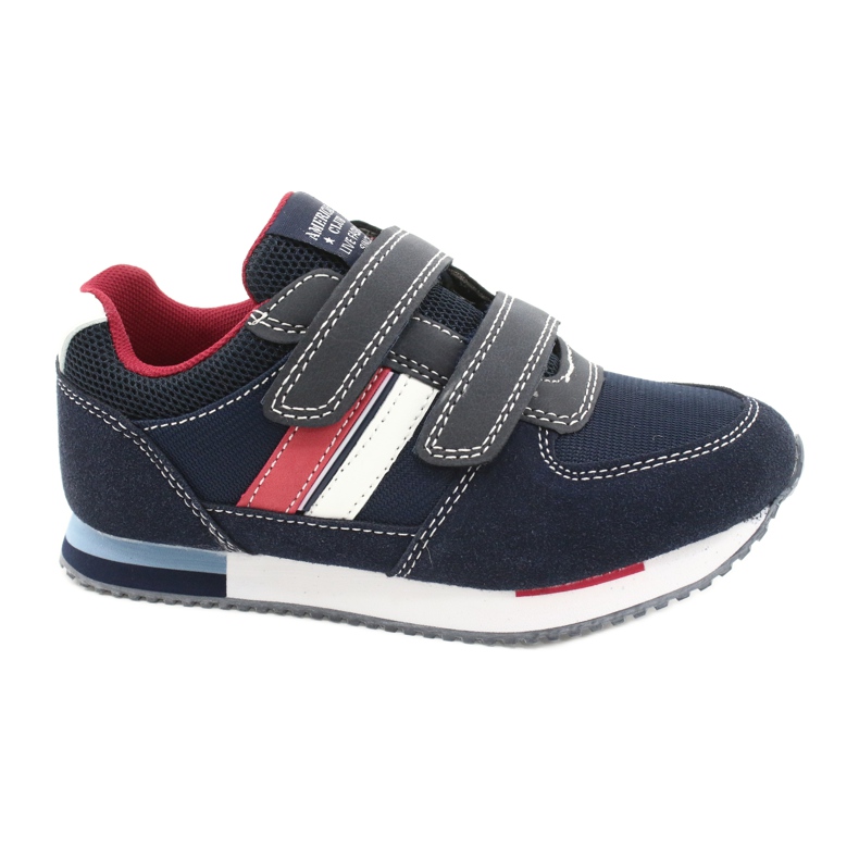 American Club Sapatos infantis azuis da marinha rh24 azul