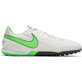 Chuteiras Nike Legend 8 Pro Tf M AT6136 030 branco branco