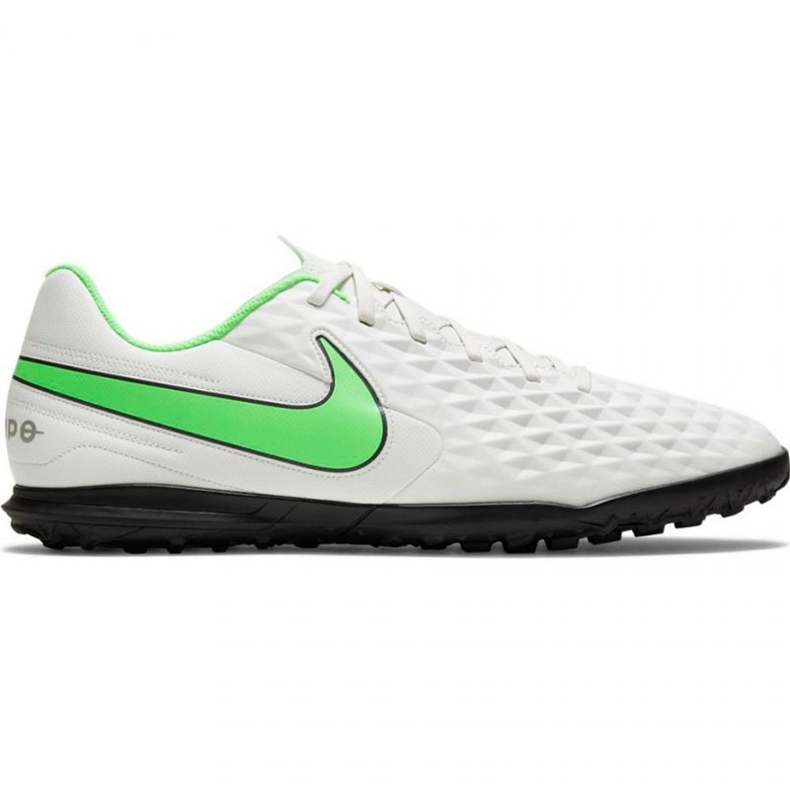 Chuteiras Nike Tiempo Legend 8 Club Tf M AT6109 030 branco branco