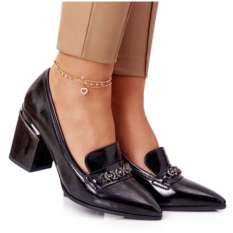 Bombas elegantes em uma barra S.Barski Premium Preto