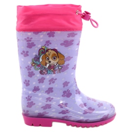 American Club American Lavender Wellies SKYE KAL04 roxo rosa