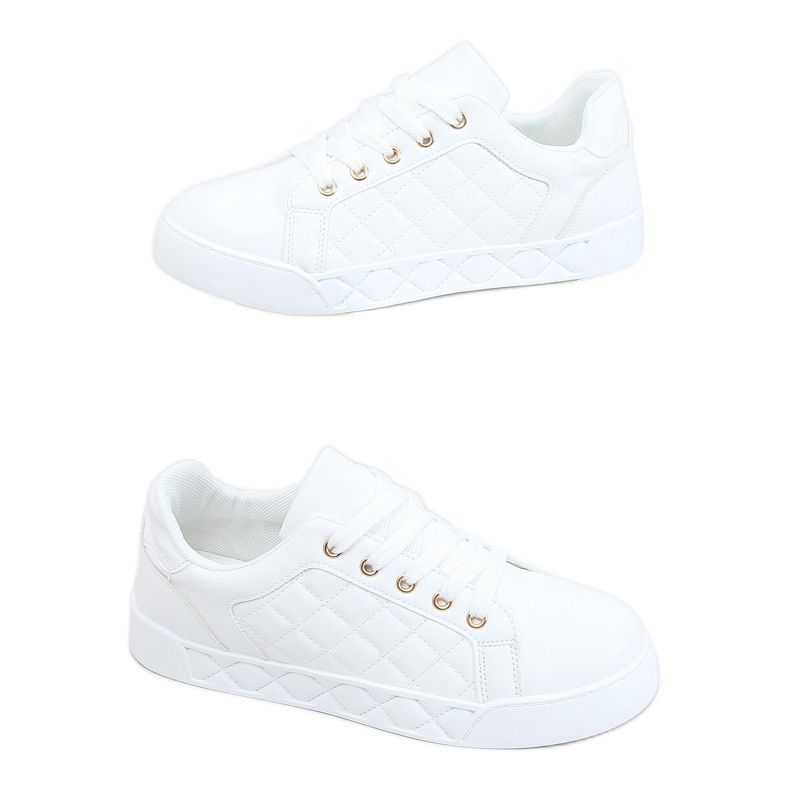 Tênis feminino acolchoado branco BL232P branco