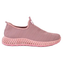 SHELOVET Slipons Spring Openwork rosa SHELOVET Slipons Spring Openwork rosa