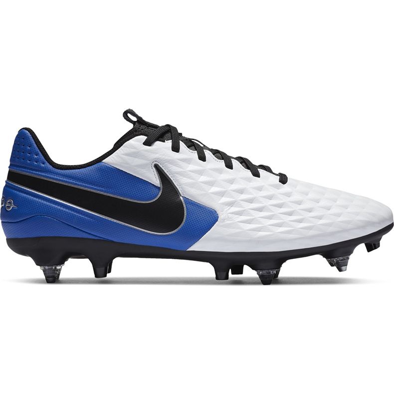 Chuteira Nike Tiempo Legend 8 Academy Sg Pro Ac AT6014 104 azul branco