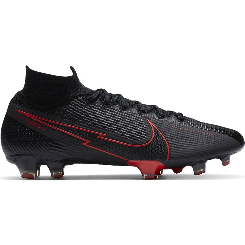 Chuteira Nike Mercurial Superfly 7 Elite Fg AQ4174 060 preto preto