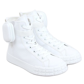 Tênis para tornozelo com sachê branco VL142 Branco Tênis para tornozelo com sachê branco VL142 Branco