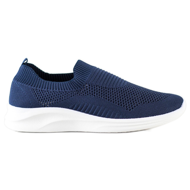 Ideal Shoes Sapatilhas esportivas da marinha azul