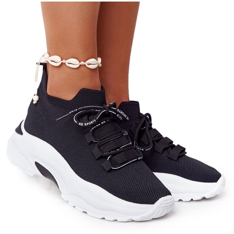 Meias esportivas femininas pretas KeSports preto