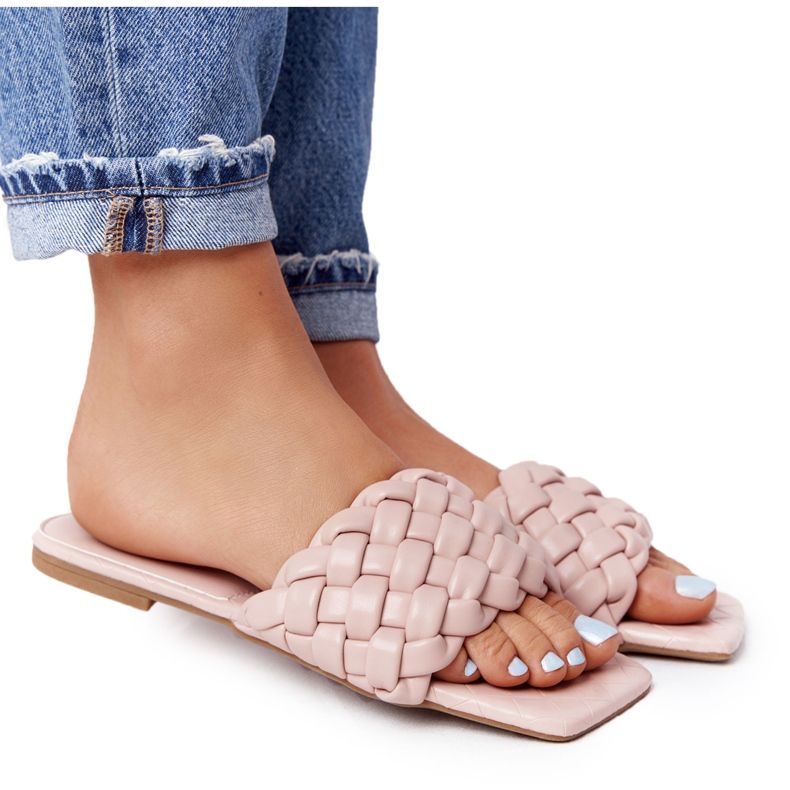 PS1 Chinelos trançados Cheryl bege feminino