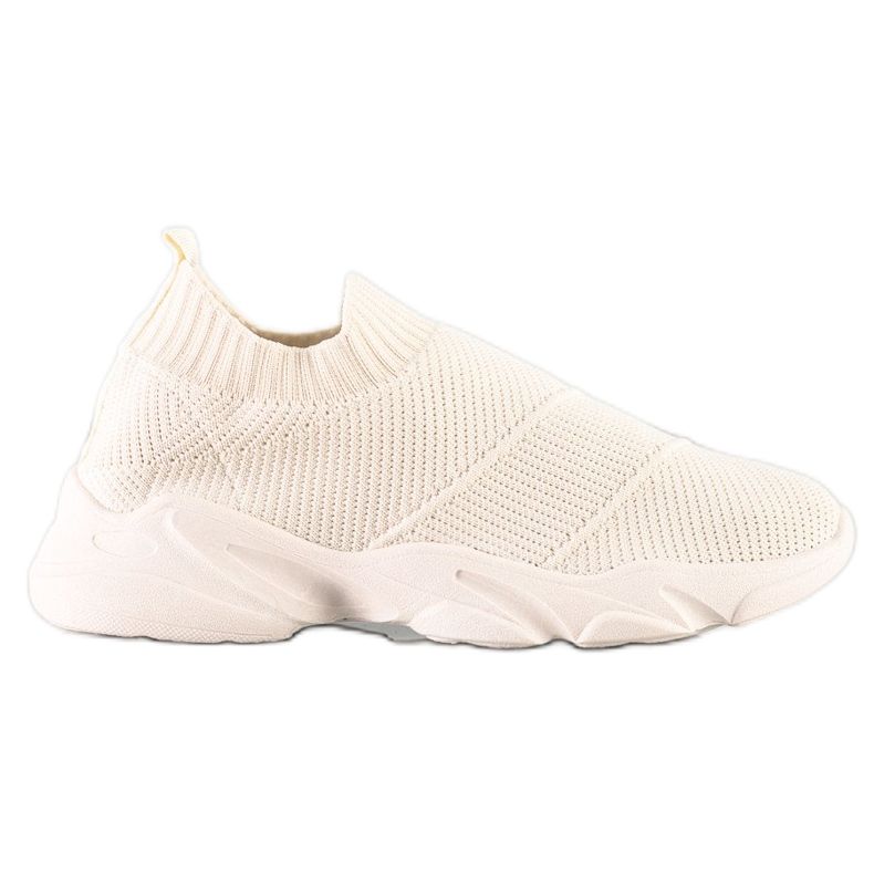 SHELOVET Calçados confortáveis ​​de deslizamento bege