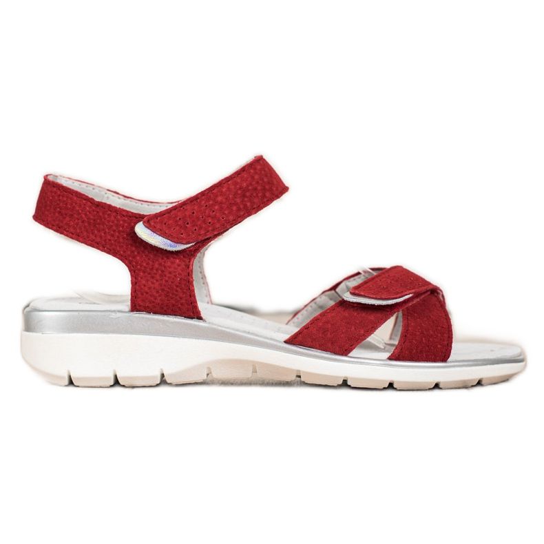 Sandálias de velcro VINCEZA vermelho