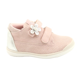 American Club Calçados Esportivos Com Velcro GC06 / 21 Rosa-Prata American Club Calçados Esportivos Com Velcro GC06 / 21 Rosa-Prata