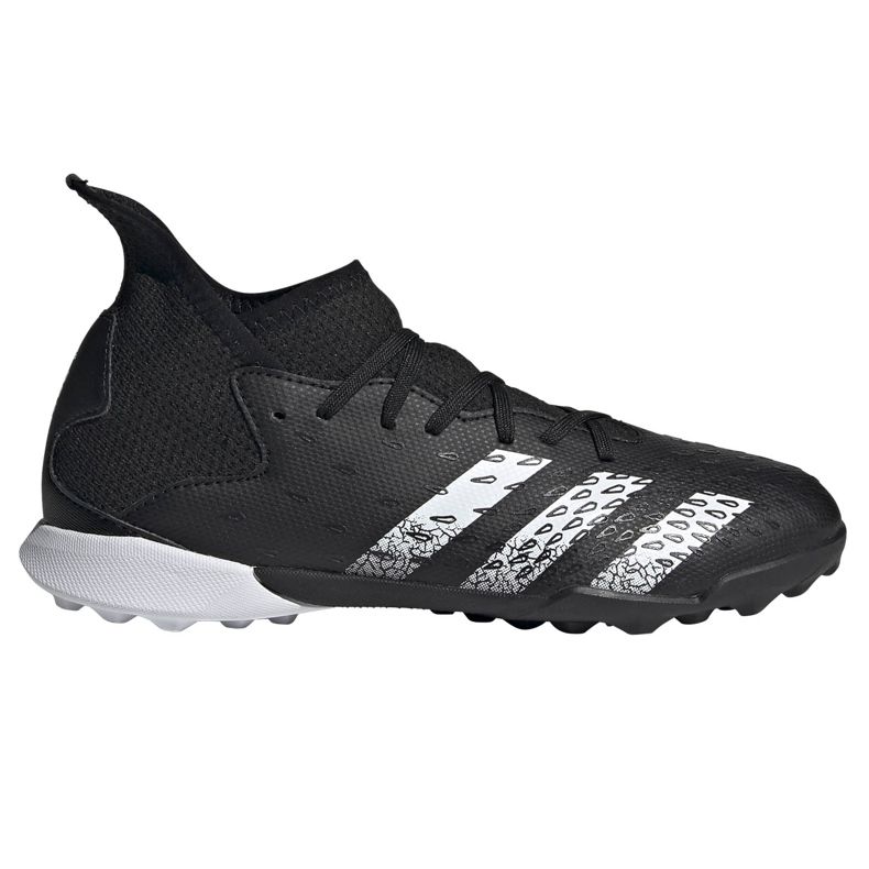 Chuteiras Adidas Predator Freak.3 Tf Junior FY1039 preto preto