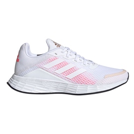 Tênis de corrida feminino adidas Duramo Sl branco FW3222