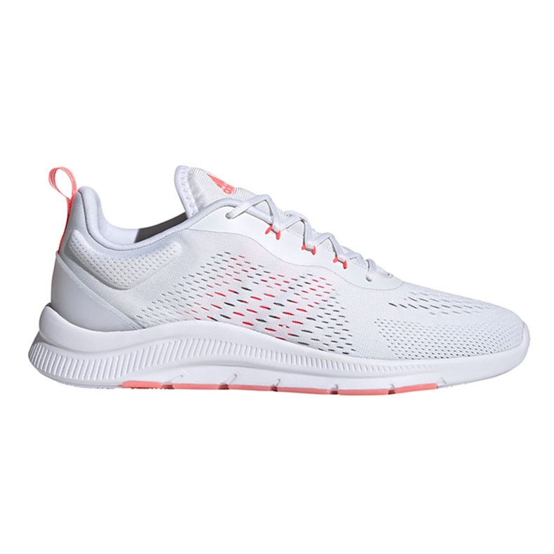 Sapatos femininos Adidas Novamotion branco e rosa FW3256