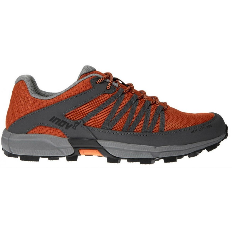 Sapatos de reboque Inov-8 Roclite 280 M 000093-ORGY-M-01 laranja cinza