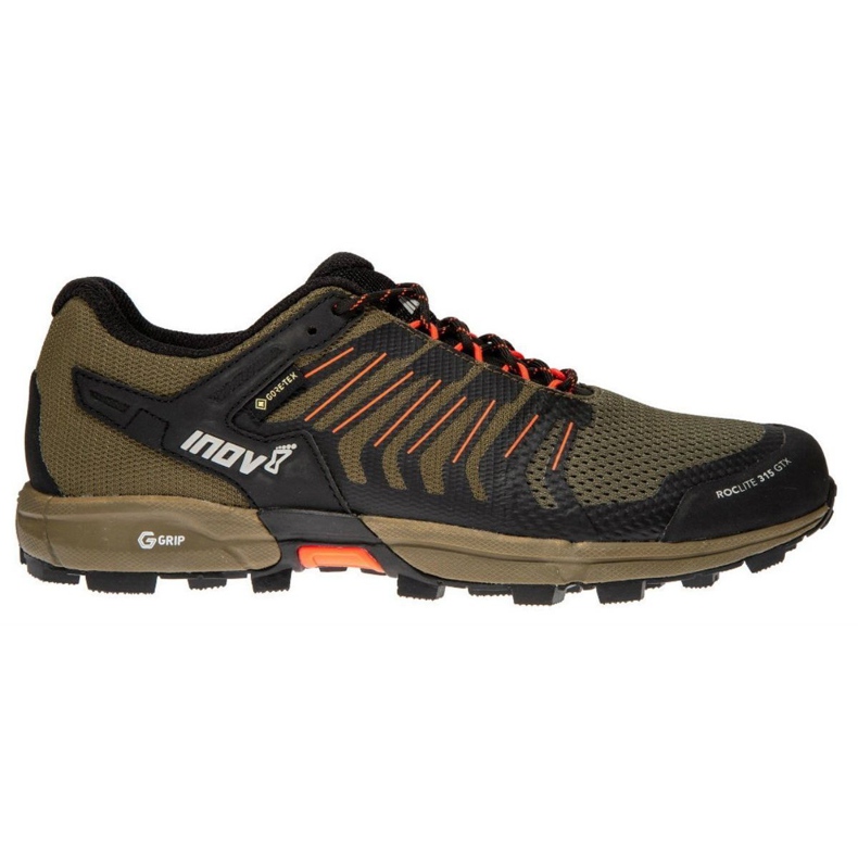 Tênis de corrida Inov-8 Roclite G 315 Gtx W 000805-BRCO-M-01 castanho preto
