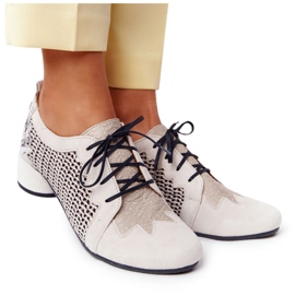 Sapatos de salto alto trançados Maciejka 04890-04 Bege Sapatos de salto alto trançados Maciejka 04890-04 Bege