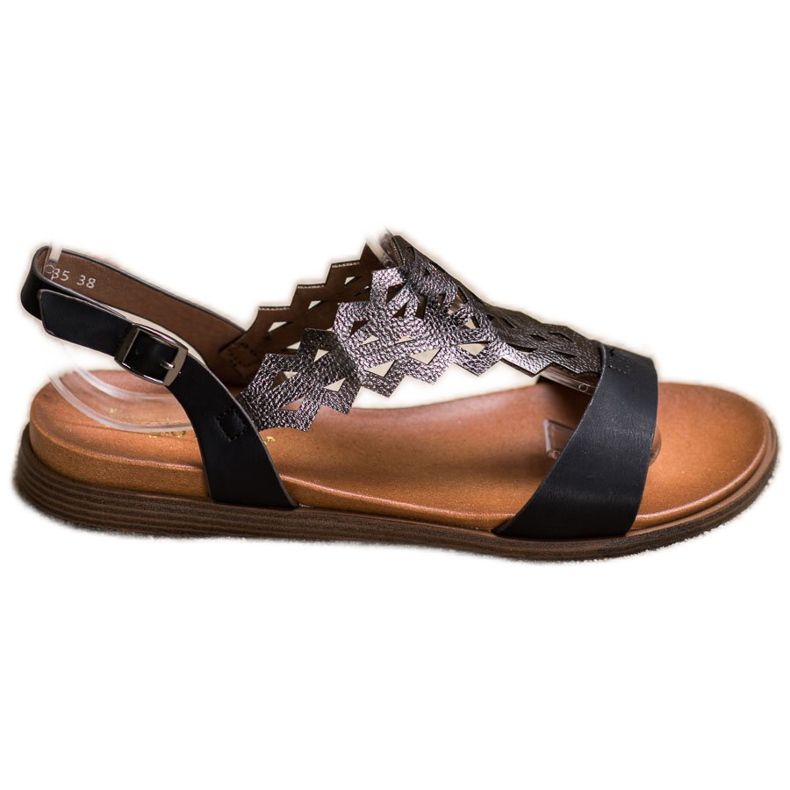 Sandálias Sergio Leone na moda preto