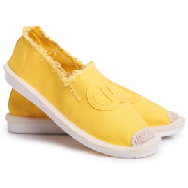 PS1 Alpercatas Femininas com Flaure Amarelo