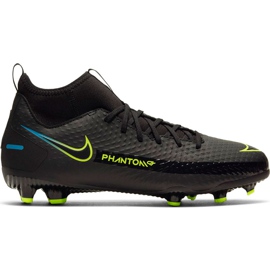 Chuteiras Nike Phantom Gt Academy Df FG / MG Junior CW6694 090 preto preto