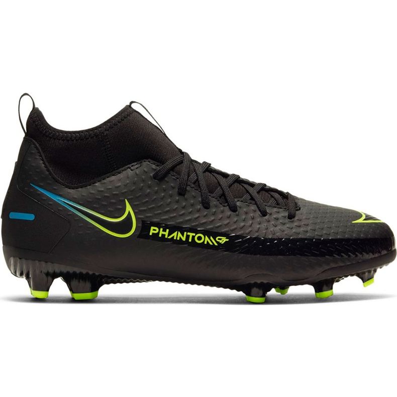 Chuteiras Nike Phantom Gt Academy Df FG / MG Junior CW6694 090 preto preto
