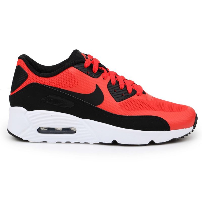 Sapatos de estilo de vida Nike Air Max 90 Ultra 2.0 (GS) W 869950-800 preto vermelho