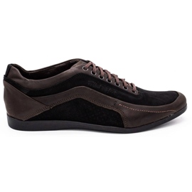 Polbut Sapatos masculinos casuais 2101P marrom