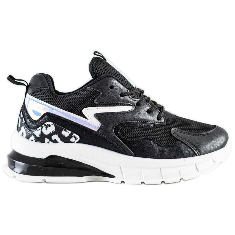 SHELOVET Tênis Confortáveis ​​da Moda preto