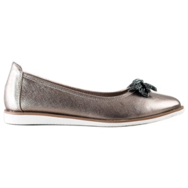 As bailarinas com franjas Sergio Leone marrom multicolorido