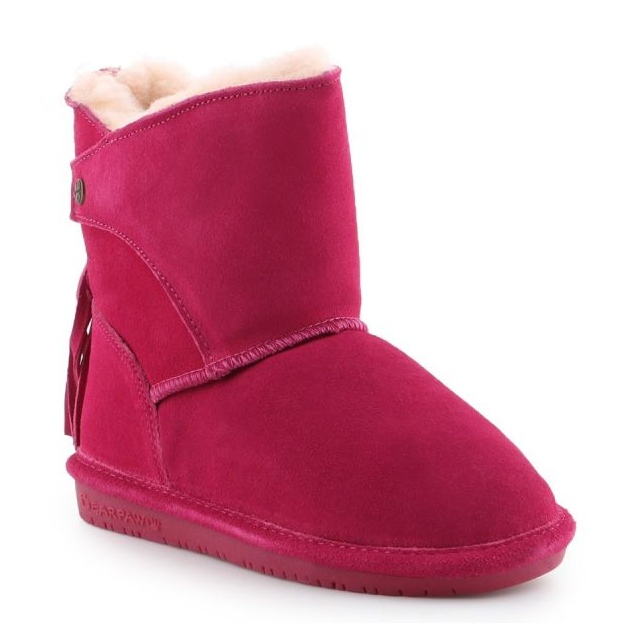 Sapatos Bearpaw Mia Toddler Jr.2062T-671 Pom Berry rosa