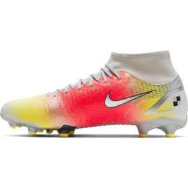 Nike Mercurial Superfly 8 Academy Mds FG / MG M CV0948 108 chuteiras vermelho laranja