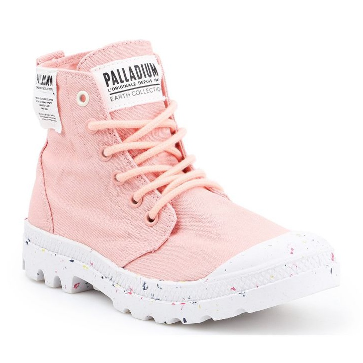 Sapatos Palladium Hi Organic W 96199-647-M rosa