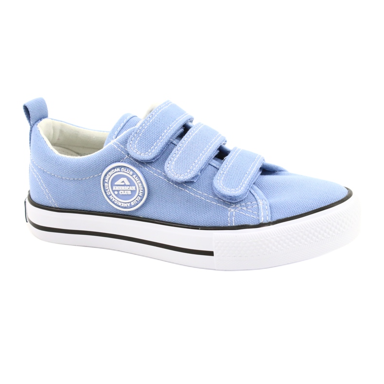 Sapatilhas American Club azul LH63 / 21 velcro sapatos