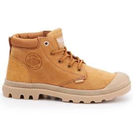 Sapatos Palladium Pampa Lo Cuff Lea W 95561-717-M marrom