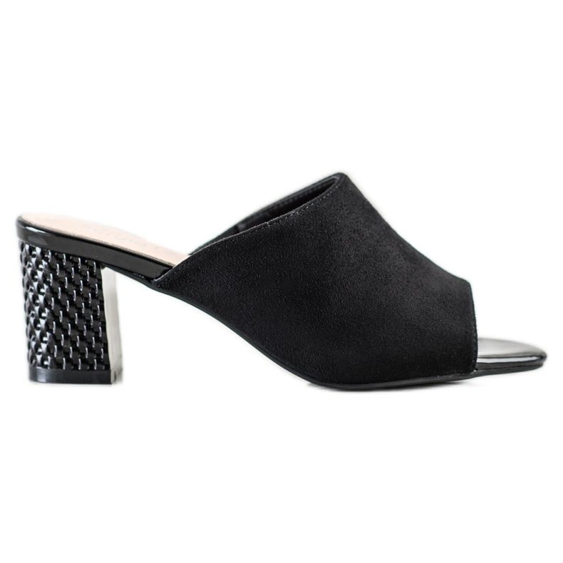 Chinelos elegantes Sergio Leone preto