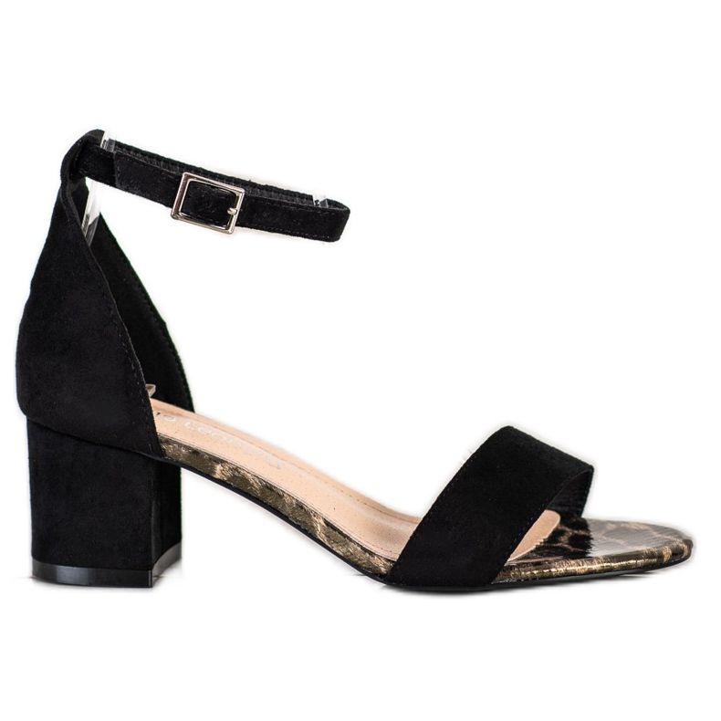 Sandálias em Bar Sergio Leone preto