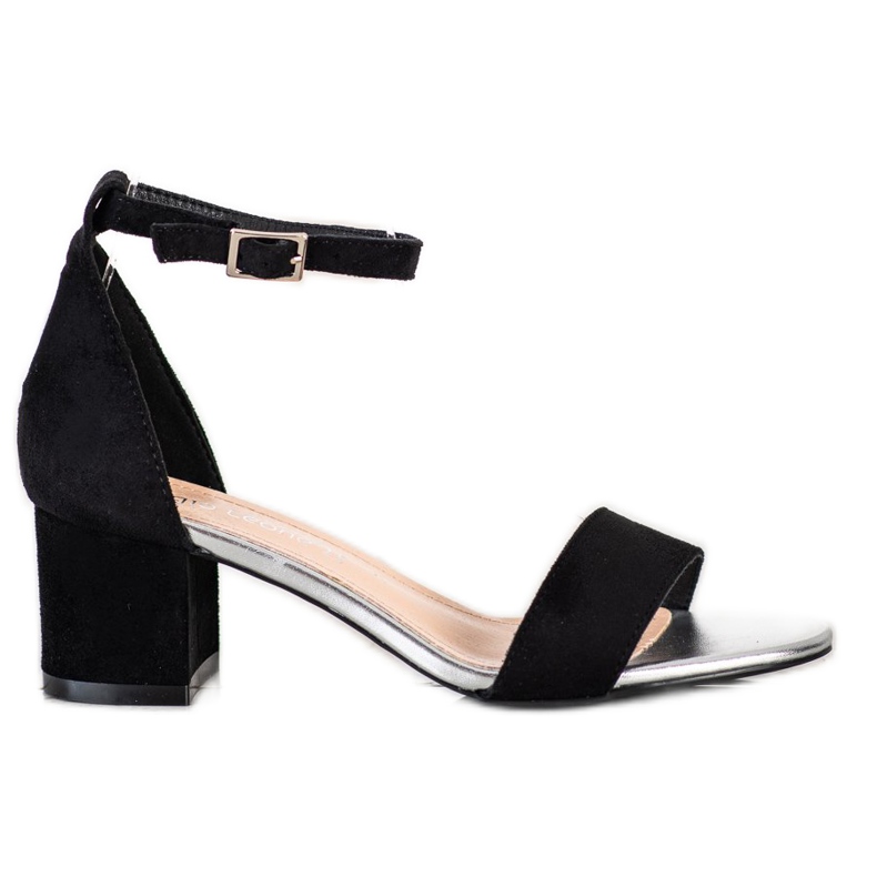 Sandálias em Bar Sergio Leone preto