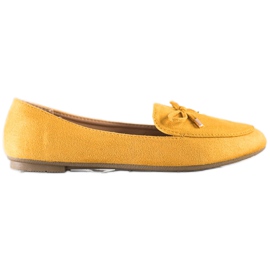 Abloom Senhores de camurça com um arco amarelo Abloom Senhores de camurça com um arco amarelo