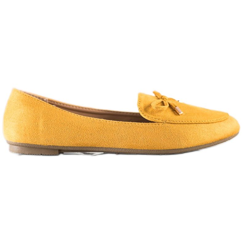 Abloom Senhores de camurça com um arco amarelo Abloom Senhores de camurça com um arco amarelo