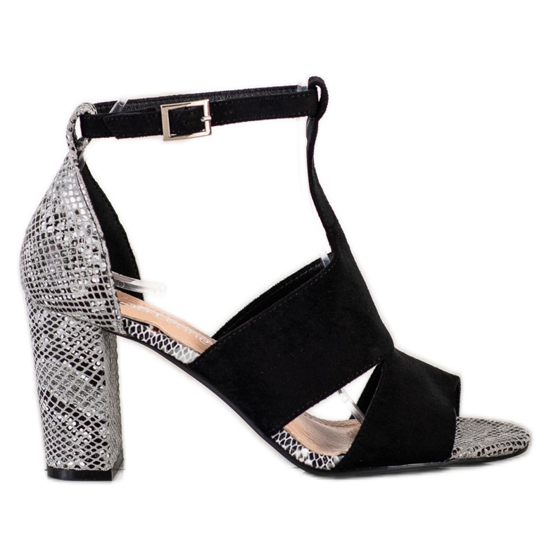 Sandálias Fechadas por Sergio Leone preto