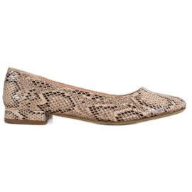 Snake Print Sergio Leone Pumps multicolorido