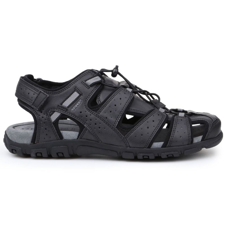 Sandals Geox US Strada BM U6224B-0MEBC-C9999 preto